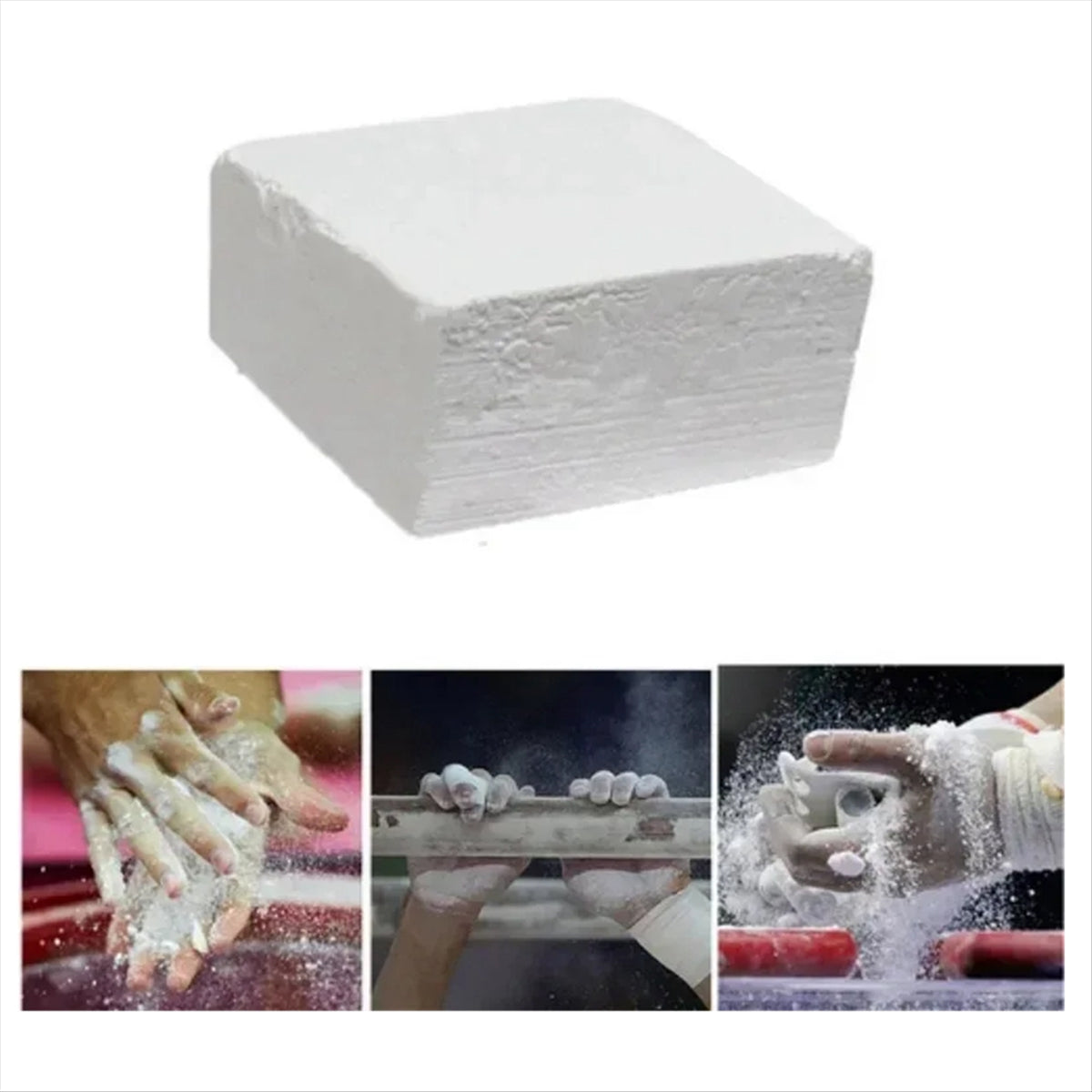 Magnesium Sports Chalk for Weightlifting, Gymnastics & Climbing - 8PCS