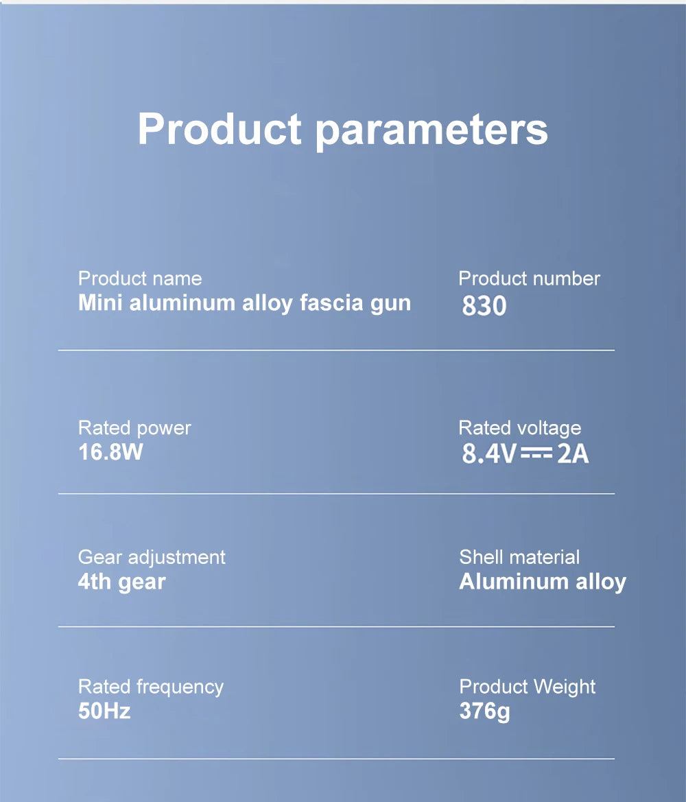 Mini Electric Muscle Massage Gun