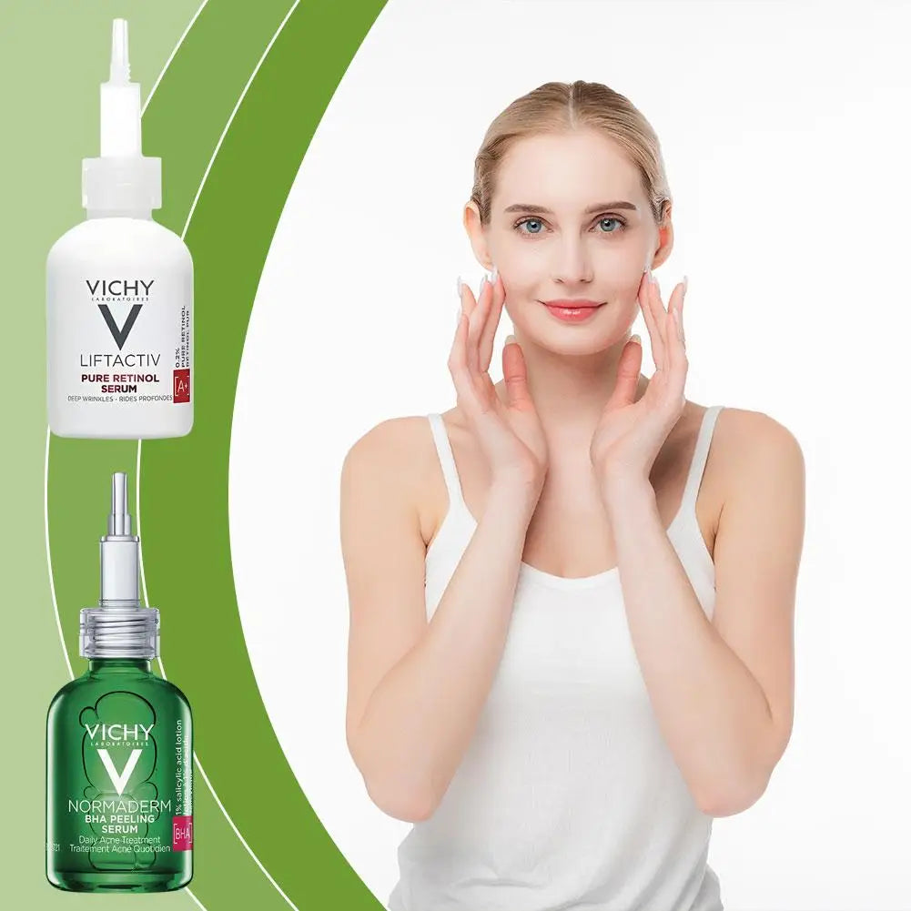 Vichy VC Essence 30ml Moisturizing Hyaluronic Acid Serum Rejuvenating Firming Antioxidant Improving Dullness Facial Skincare