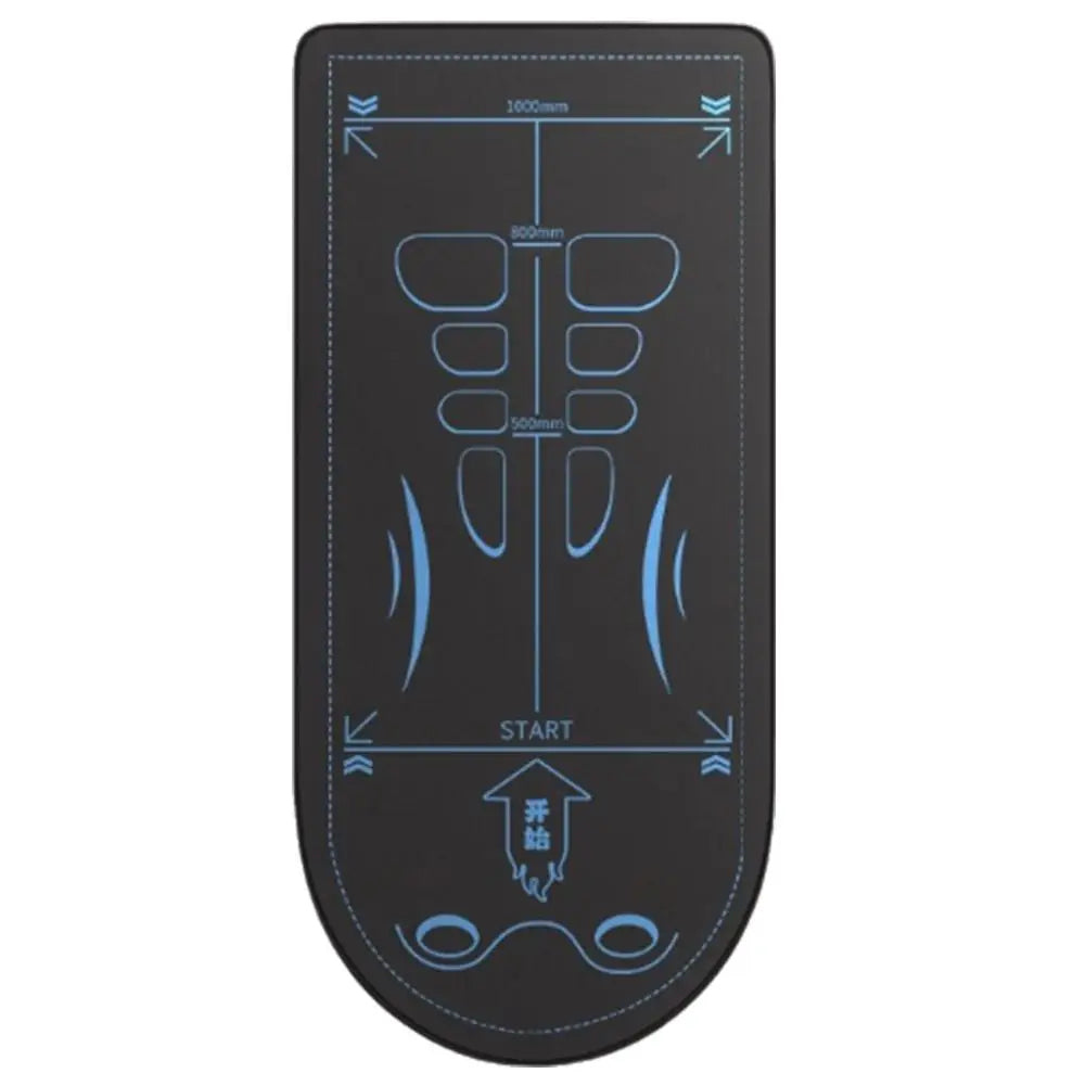 Ab Roller Wheel Exercise Mat Non-Slip Exercise Mat Knee Mat Abdominal Pad Sound Knee Unisex Thick 7mm Pad Insulation Floor T8Y5
