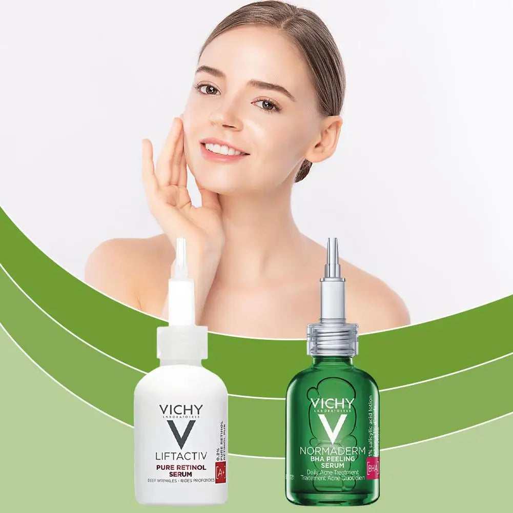 Vichy VC Essence 30ml Moisturizing Hyaluronic Acid Serum Rejuvenating Firming Antioxidant Improving Dullness Facial Skincare