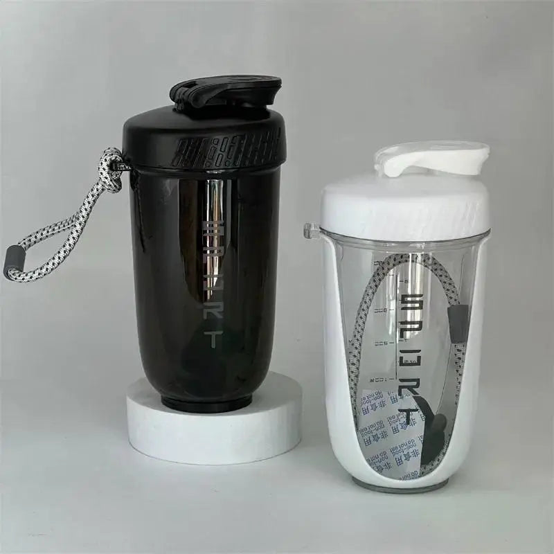 C2 600ml Bpa Free Plastic Blender Shaker Bottle With Plastic Whisk For Protein Shakes Leakproof Workout Gym Sport Water Cup