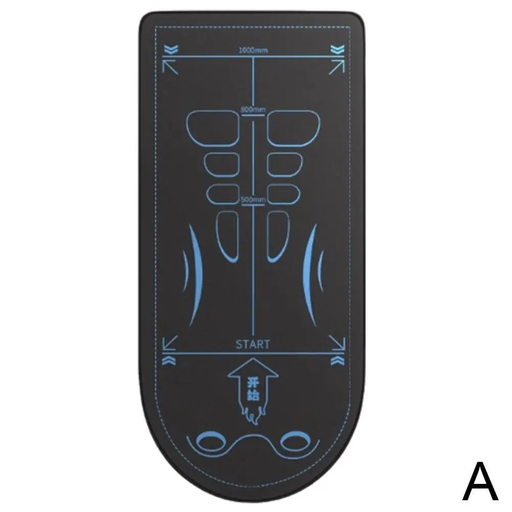 Ab Roller Wheel Exercise Mat Non-Slip Exercise Mat Knee Mat Abdominal Pad Sound Knee Unisex Thick 7mm Pad Insulation Floor T8Y5