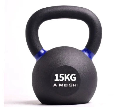 4-24kg Cast Iron Kettle Bell Men's Fitness Home Competitive Spraying Kettle Bell Kettleb