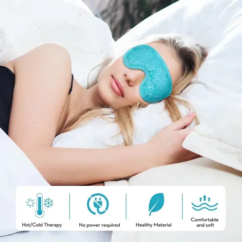 Gel Ice Eye Mask Ice Compress Sleeping Masks Beauty Eyes Health Tools Anti Dark Circle Eyes Bag Relax Sleep Aid Cooling Gel Mask