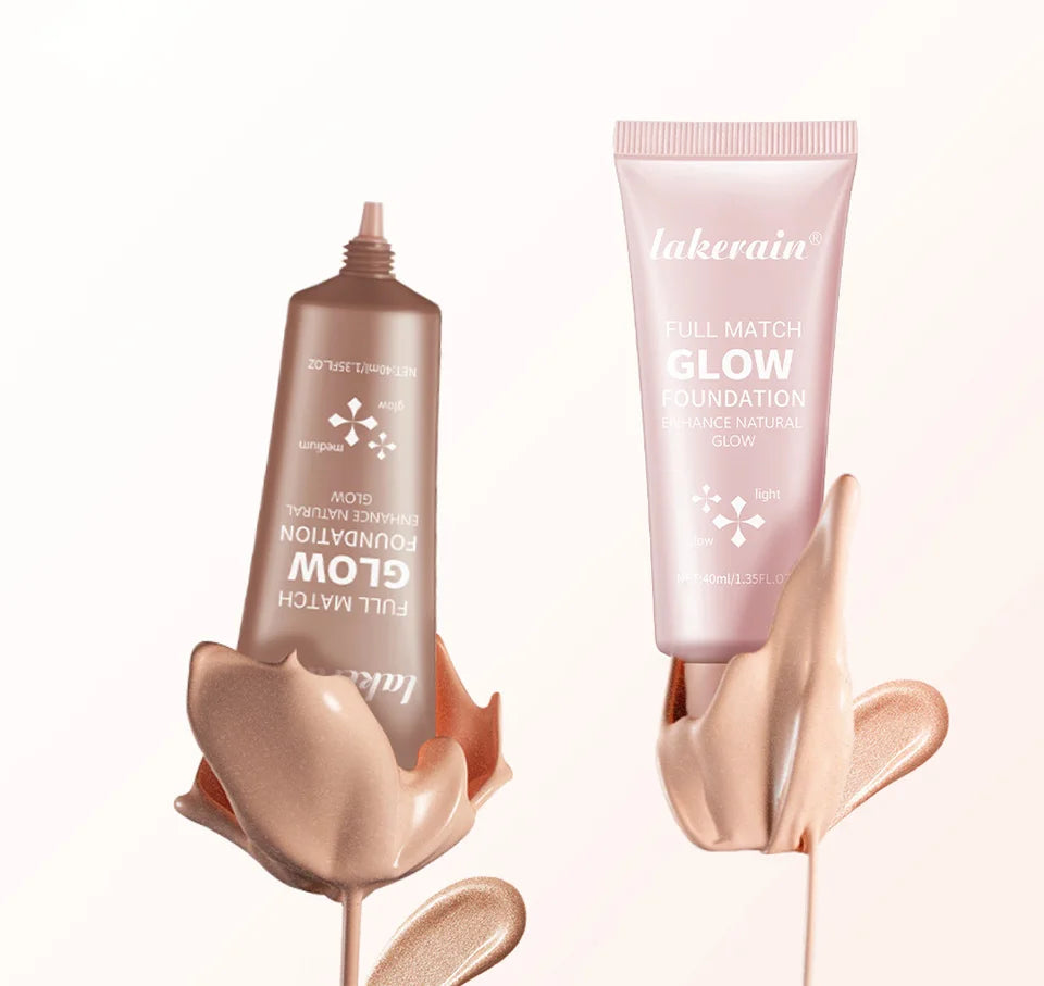 Natural Glow Enhancer Foundation Glowing Moisturizing Lightweight base Multi-purpose Face Body Glitter Cream Bronzer For Paris