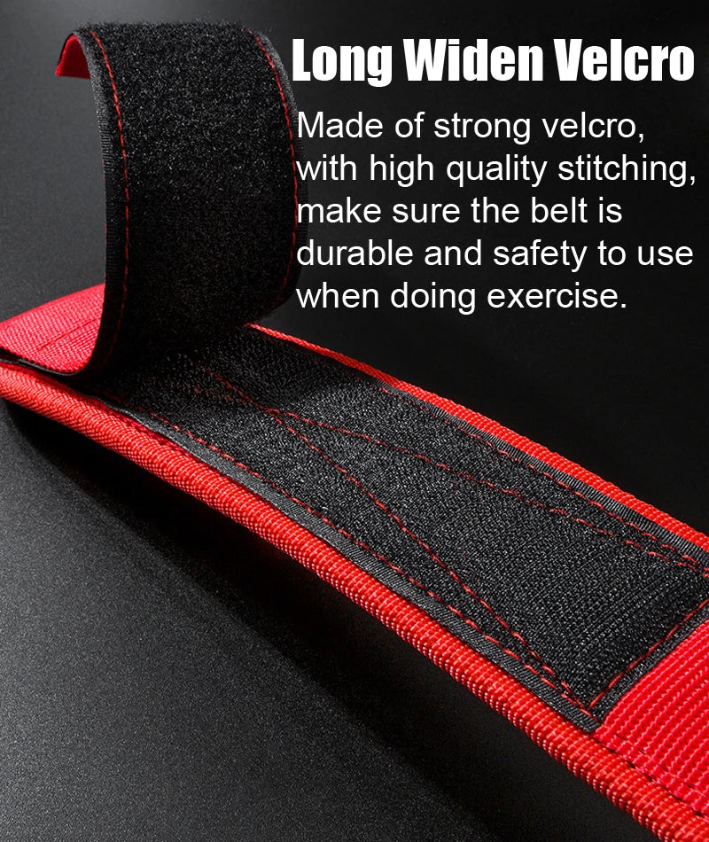 Weight Lifting Belt for Men & Women, Weight Belt for Workout Weightlifting, Powerlifting, Squat & Deadlift, Adjustable Gym Belt