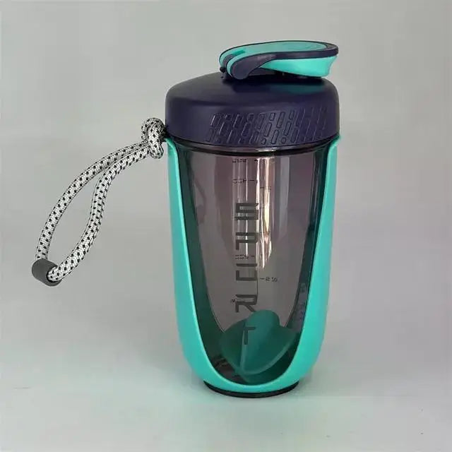 C2 600ml Bpa Free Plastic Blender Shaker Bottle With Plastic Whisk For Protein Shakes Leakproof Workout Gym Sport Water Cup