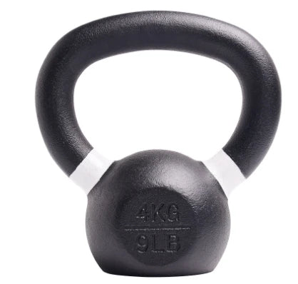 4-24kg Cast Iron Kettle Bell Men's Fitness Home Competitive Spraying Kettle Bell Kettleb