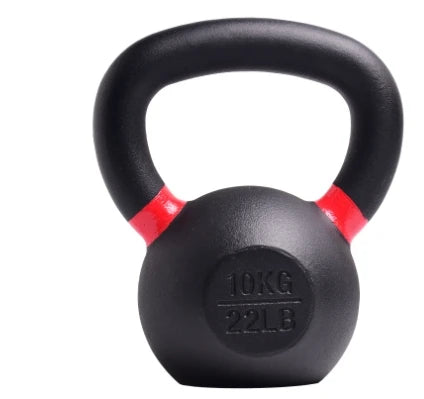 4-24kg Cast Iron Kettle Bell Men's Fitness Home Competitive Spraying Kettle Bell Kettleb