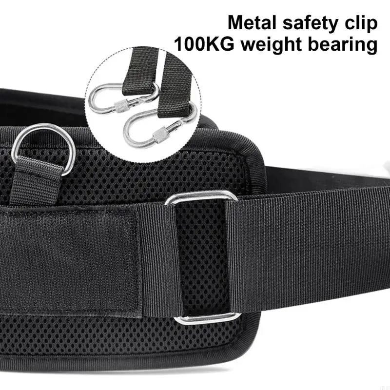 R7UE Weight Lifting Belt With Strap Sports Dip Belt for Training, Fitness, Workout