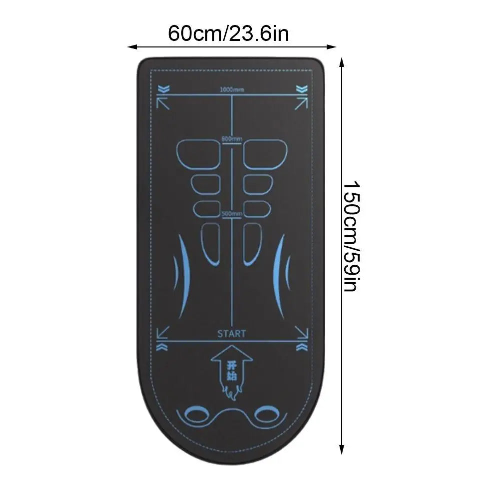 Ab Roller Wheel Exercise Mat Non-Slip Exercise Mat Knee Mat Abdominal Pad Sound Knee Unisex Thick 7mm Pad Insulation Floor T8Y5