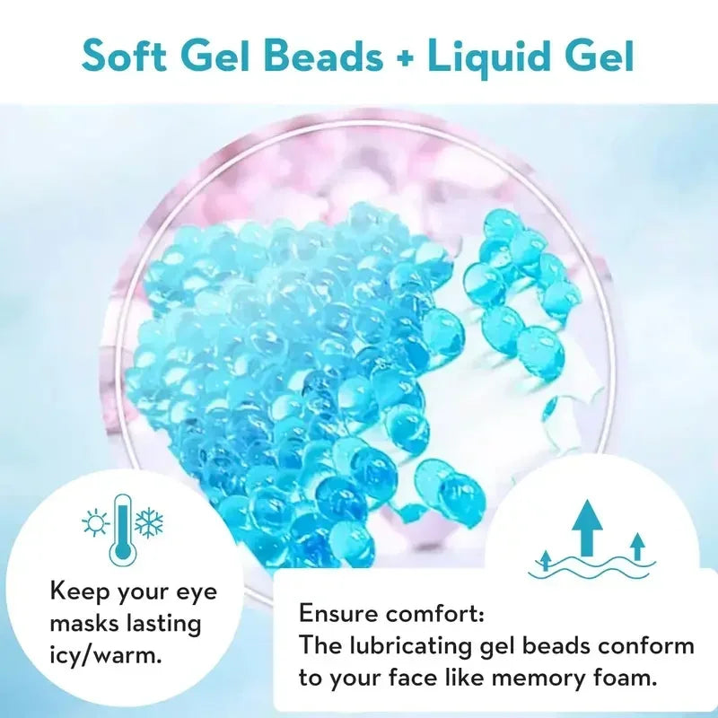 Gel Ice Eye Mask Ice Compress Sleeping Masks Beauty Eyes Health Tools Anti Dark Circle Eyes Bag Relax Sleep Aid Cooling Gel Mask