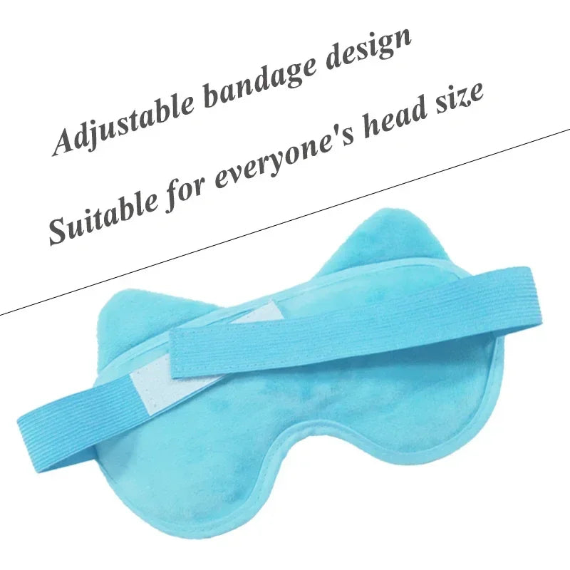 Gel Ice Eye Mask Ice Compress Sleeping Masks Beauty Eyes Health Tools Anti Dark Circle Eyes Bag Relax Sleep Aid Cooling Gel Mask