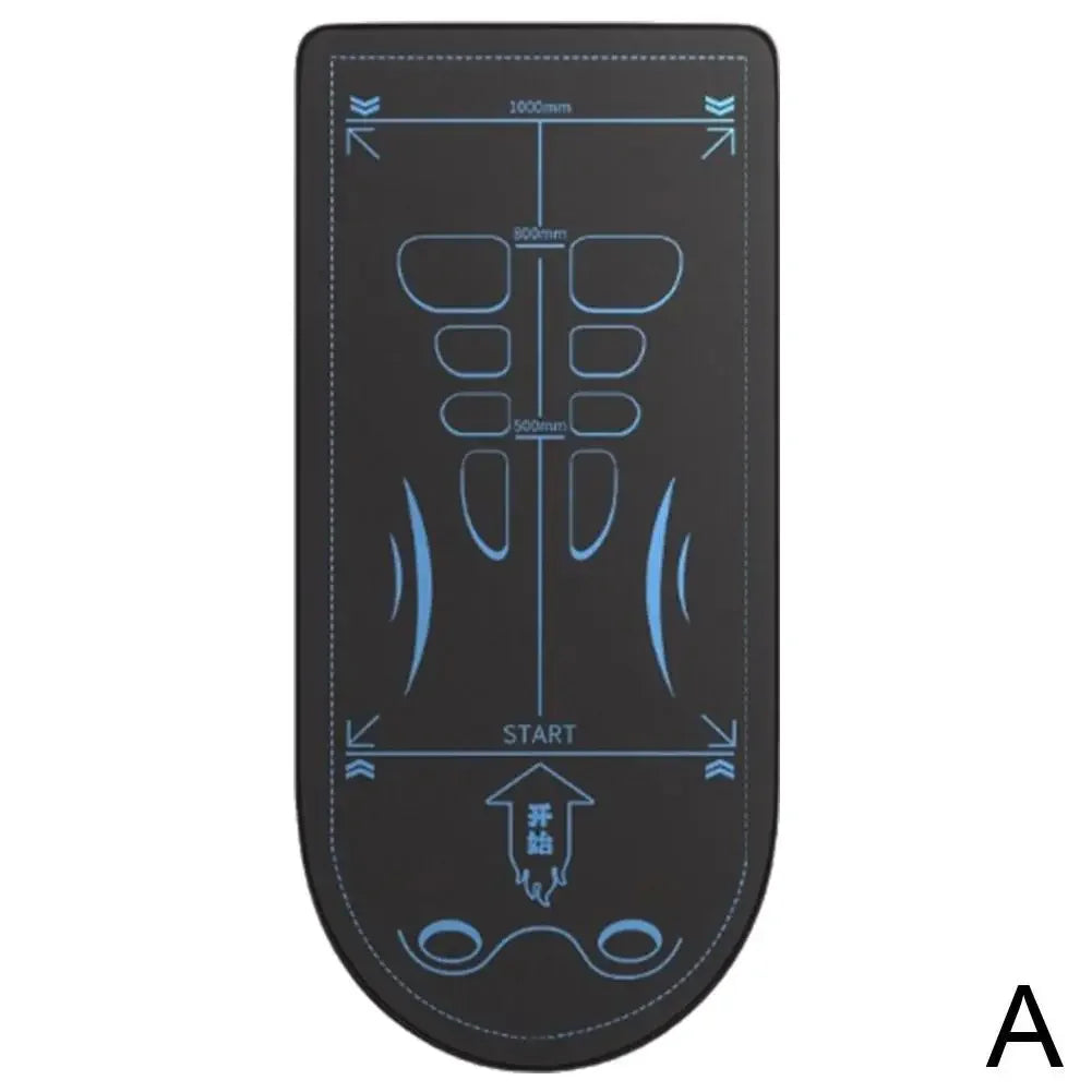 Ab Roller Wheel Exercise Mat Non-Slip Exercise Mat Knee Mat Abdominal Pad Sound Knee Unisex Thick 7mm Pad Insulation Floor T8Y5
