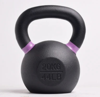 4-24kg Cast Iron Kettle Bell Men's Fitness Home Competitive Spraying Kettle Bell Kettleb
