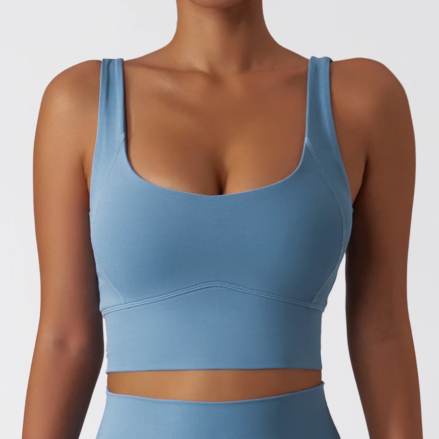 Women’s High-Support Sports Bra with Chest Pad