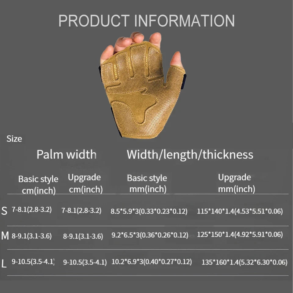 Cowhide Ventilated Weightlifting Gloves