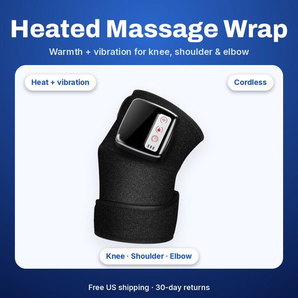 Fitlair Heated Massage Wrap – Knee, Shoulder & Elbow