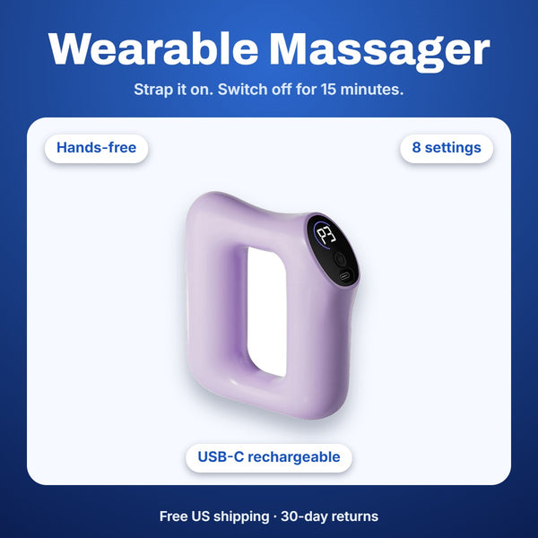 Fitlair Wearable Vibration Massager – Hands-Free