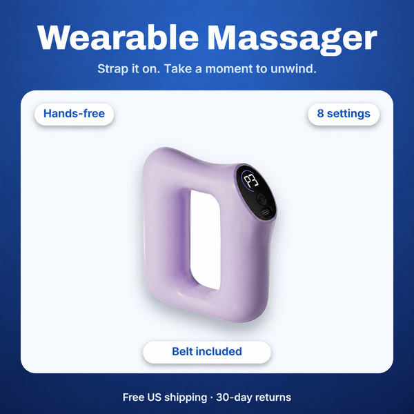 Fitlair Wearable Vibration Massager – Hands-Free