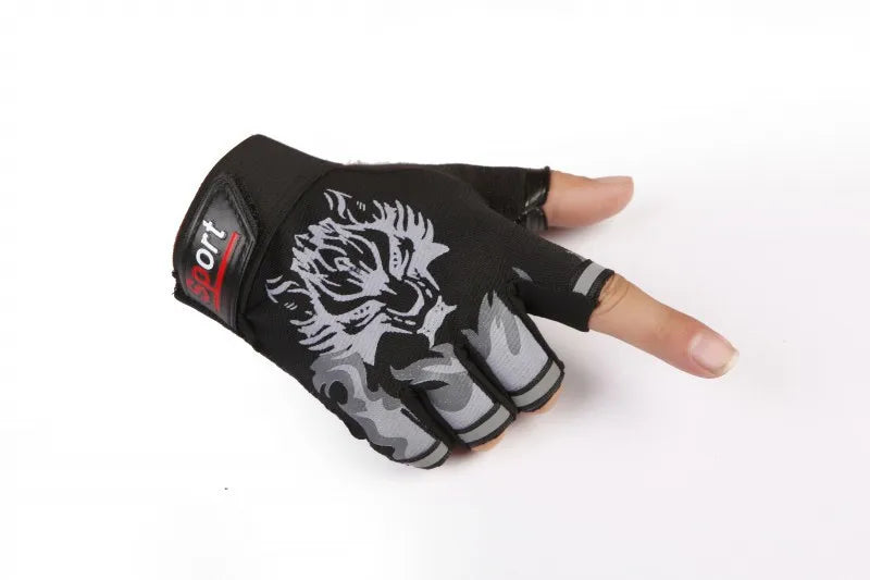 Body Building Gym Training Fitness Weight Lifting Gloves For Men Women Workout Half Finger Exercise Gym Tactical Gloves