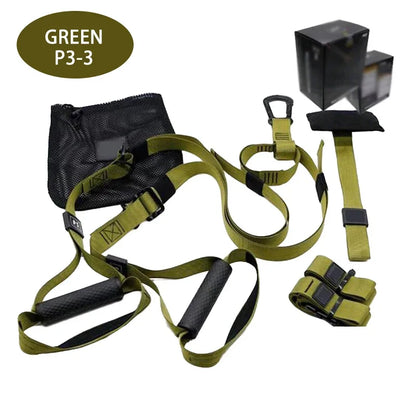 Hanging Training Strap Adjustable Resistance Band Gymnastics Fitness Band Pull Rope Exercise Stretch Strap Home Gym Equipment