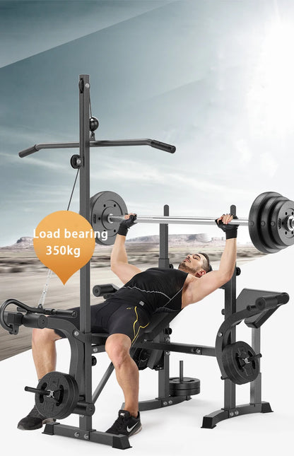 Foldable Multi-Function Adjustable Weight Bench