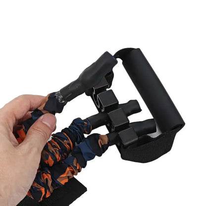 Resistance Bands Bench Press Removable Chest Muscle Builder Arm Expander Home Workouts Gym Fitness Training Equipment