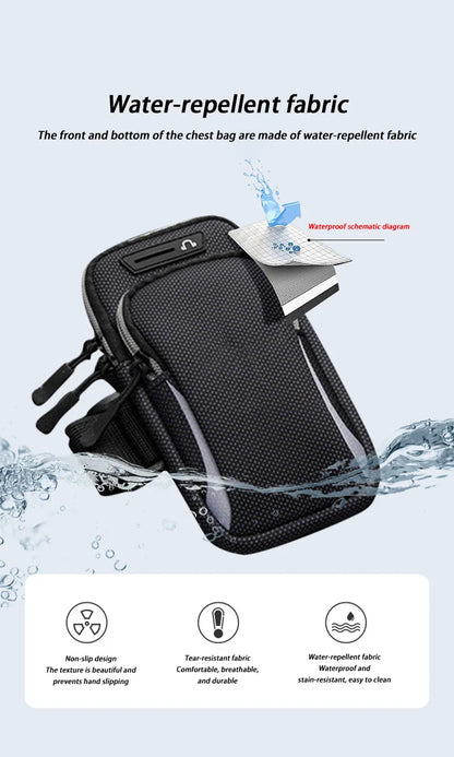 Universal Armband Sport Phone Bag For Running Arm Phone Holder Sports Mobile Case Hand for iPhone Xiaomi Huawei Under 6.5" 7.2