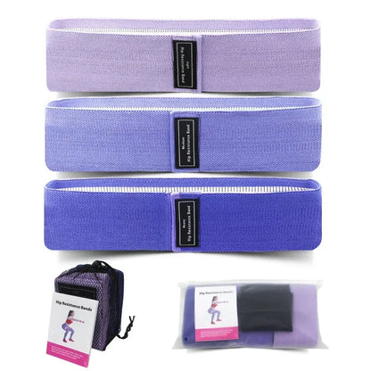 1/2/3PCS Elastic Bands Fitness Resistance Bands Yoga Pilates Hip Circle Expander Bands Gym Training Home Workout Equipment