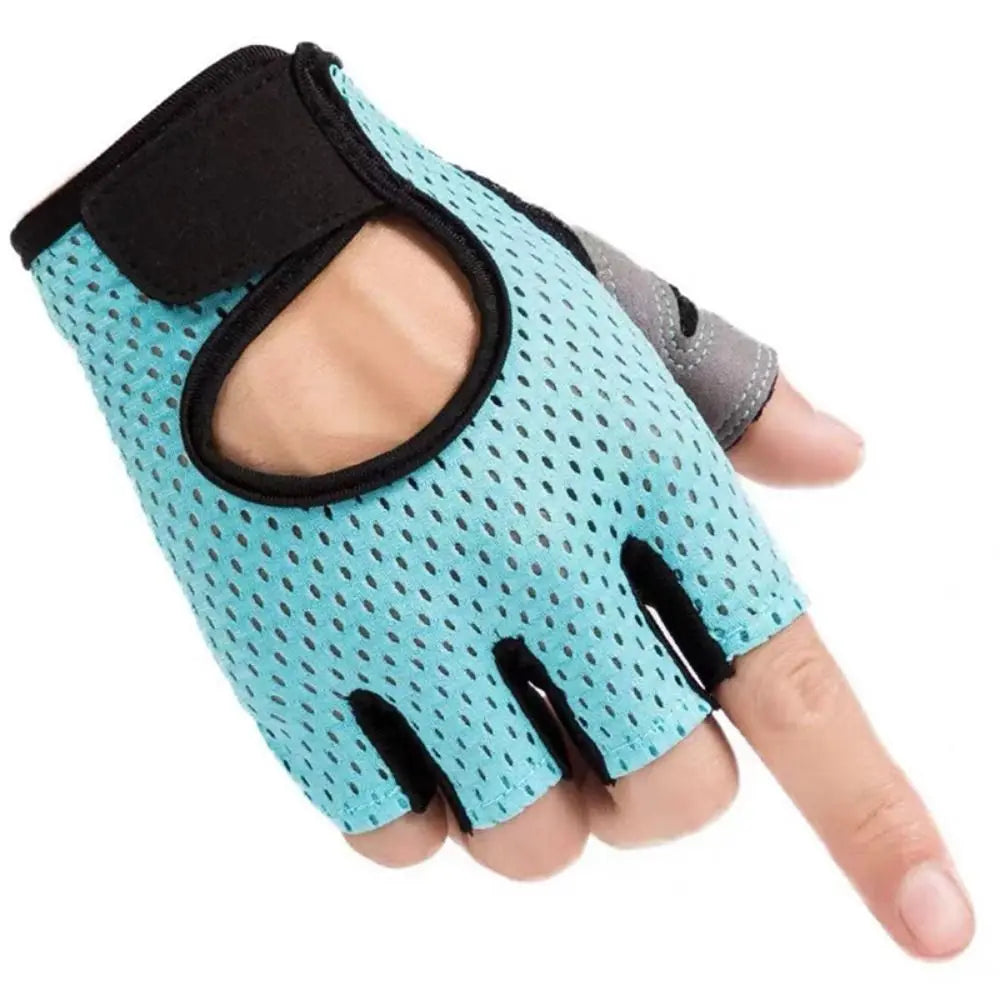 Breathable Workout Gloves Weight Lifting Fingerless Gym Fitness Exercise Half Finger Gloves for Powerlifting Women Men