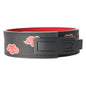 Double Row Cowhide Weightlifting Belt Leather Powerlifting Belt Women Men Functional Workout Gym  Adjustable Waist Support