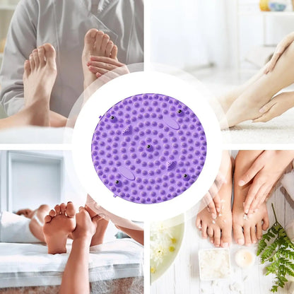 Magnetic Foot Massage Pad TPE Acupressure Yoga Mat Finger Pressure Board Muscle Relaxation Feet Training Acupoint Massager Tools