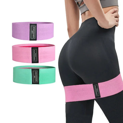 1/2/3PCS Elastic Bands Fitness Resistance Bands Yoga Pilates Hip Circle Expander Bands Gym Training Home Workout Equipment