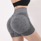 Women Yoga Shorts High Waist Butt Lifting Workout Fitness Tights Tummy Control Gym Running Stretched Pants Casual Sportswear