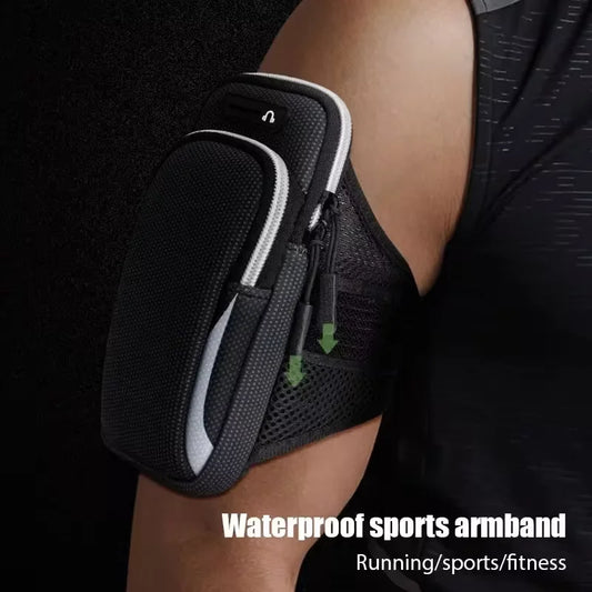 Universal Armband Sport Phone Bag For Running Arm Phone Holder Sports Mobile Case Hand for iPhone Xiaomi Huawei Under 6.5" 7.2