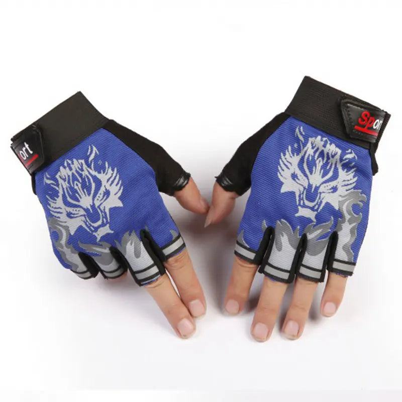 Body Building Gym Training Fitness Weight Lifting Gloves For Men Women Workout Half Finger Exercise Gym Tactical Gloves