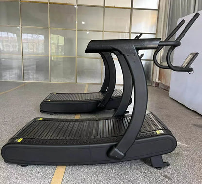 Self-Generating Commercial Curved Treadmill R1000 for Running & Sprinting