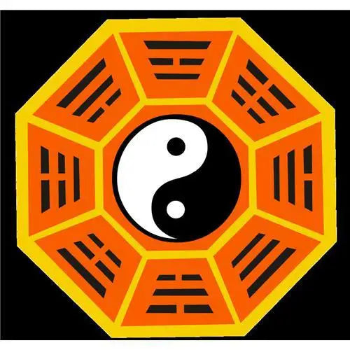 Traditional Taoist Meditation Mat – Ethnic Culture Carpet with Yin Yang & Bagua Diagram, Non-Slip Cushion for Parlor or Tai Chi