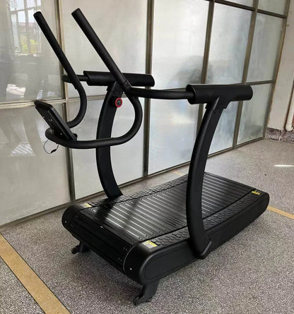 Self-Generating Commercial Curved Treadmill R1000 for Running & Sprinting