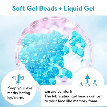 Gel Ice Eye Mask Ice Compress Sleeping Masks Beauty Eyes Health Tools Anti Dark Circle Eyes Bag Relax Sleep Aid Cooling Gel Mask