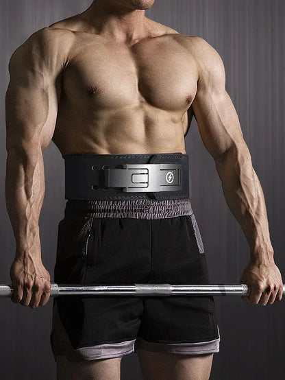 Weightlifting Fitness Protective Belt Powerlifting Belt Gym Barbell Squat Deadlift Strength Waist Support Lever Belt