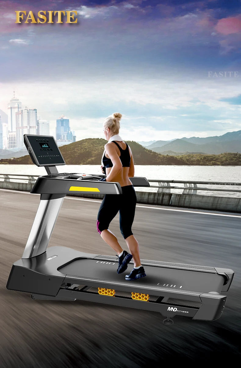 Power Trainer 3HP Manual Treadmill for Fitness Walking