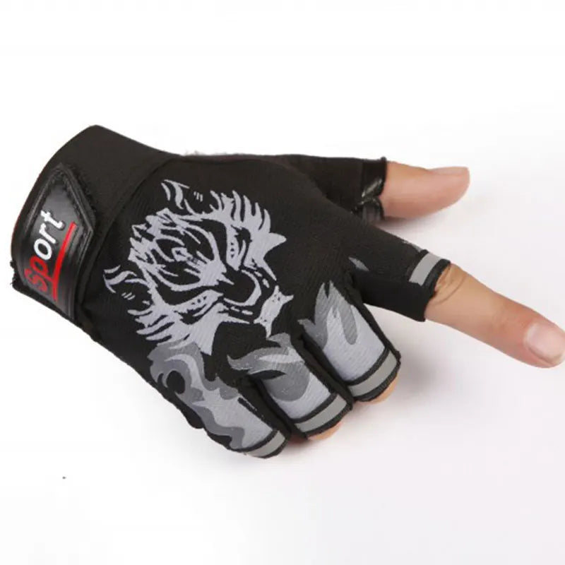 Body Building Gym Training Fitness Weight Lifting Gloves For Men Women Workout Half Finger Exercise Gym Tactical Gloves